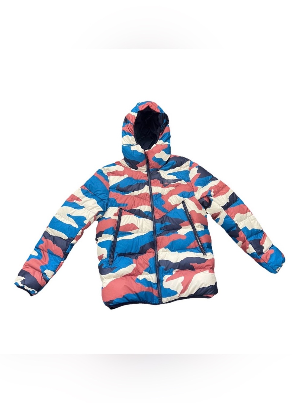 Nike Sportswear Down Fill Windrunner Jacket Mens Size L Multi Color BV4763-744